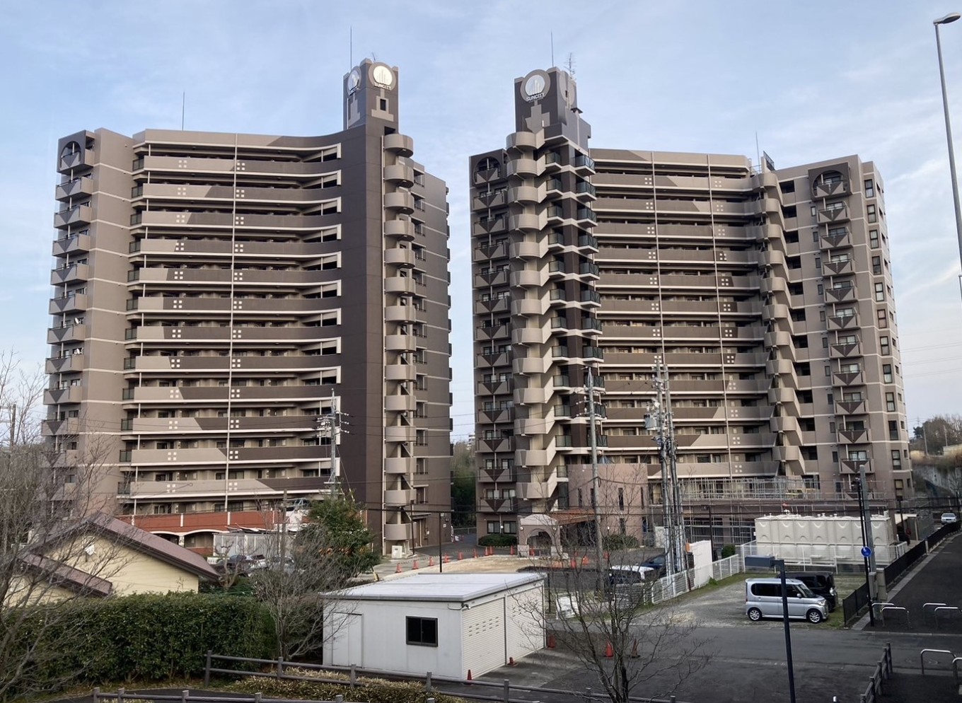 サンシティ上豊田駅南、弐番館　大規模修繕工事